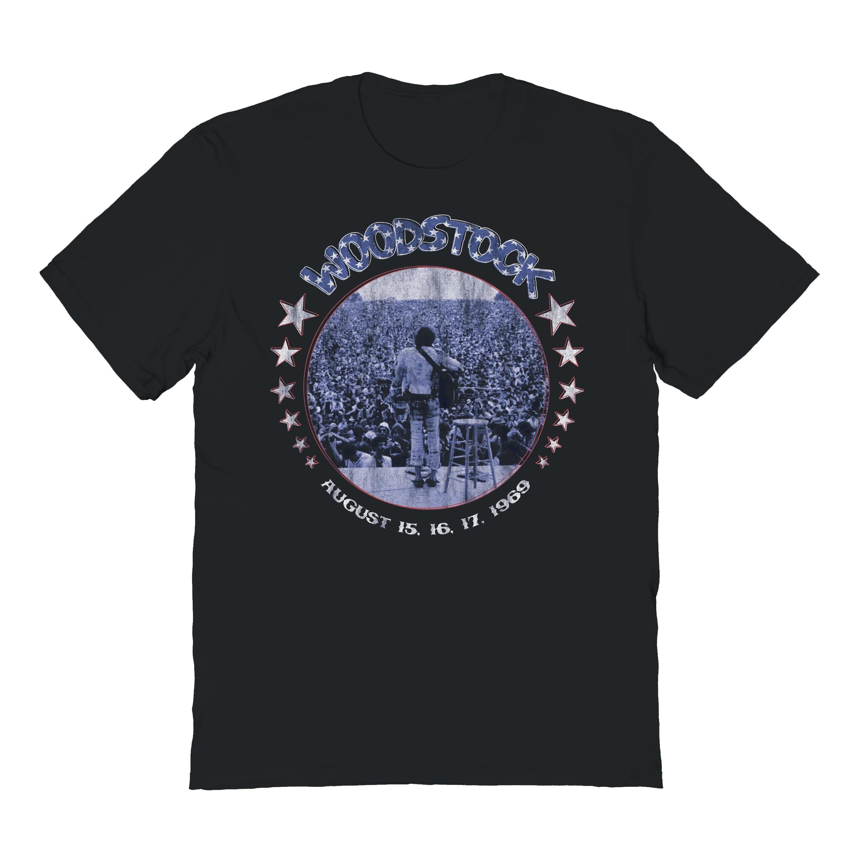 Goodie Two Sleeves Woodstock American Festival Black T-Shirt