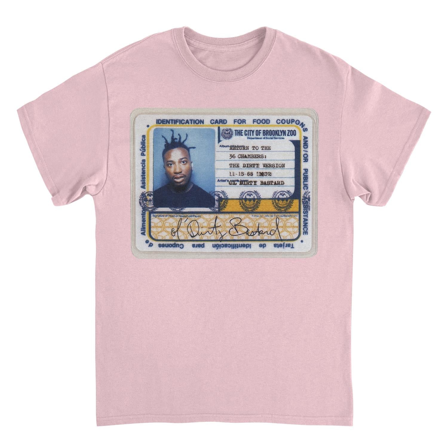 Ol' Dirty Bastard ODB ID Card T-Shirt